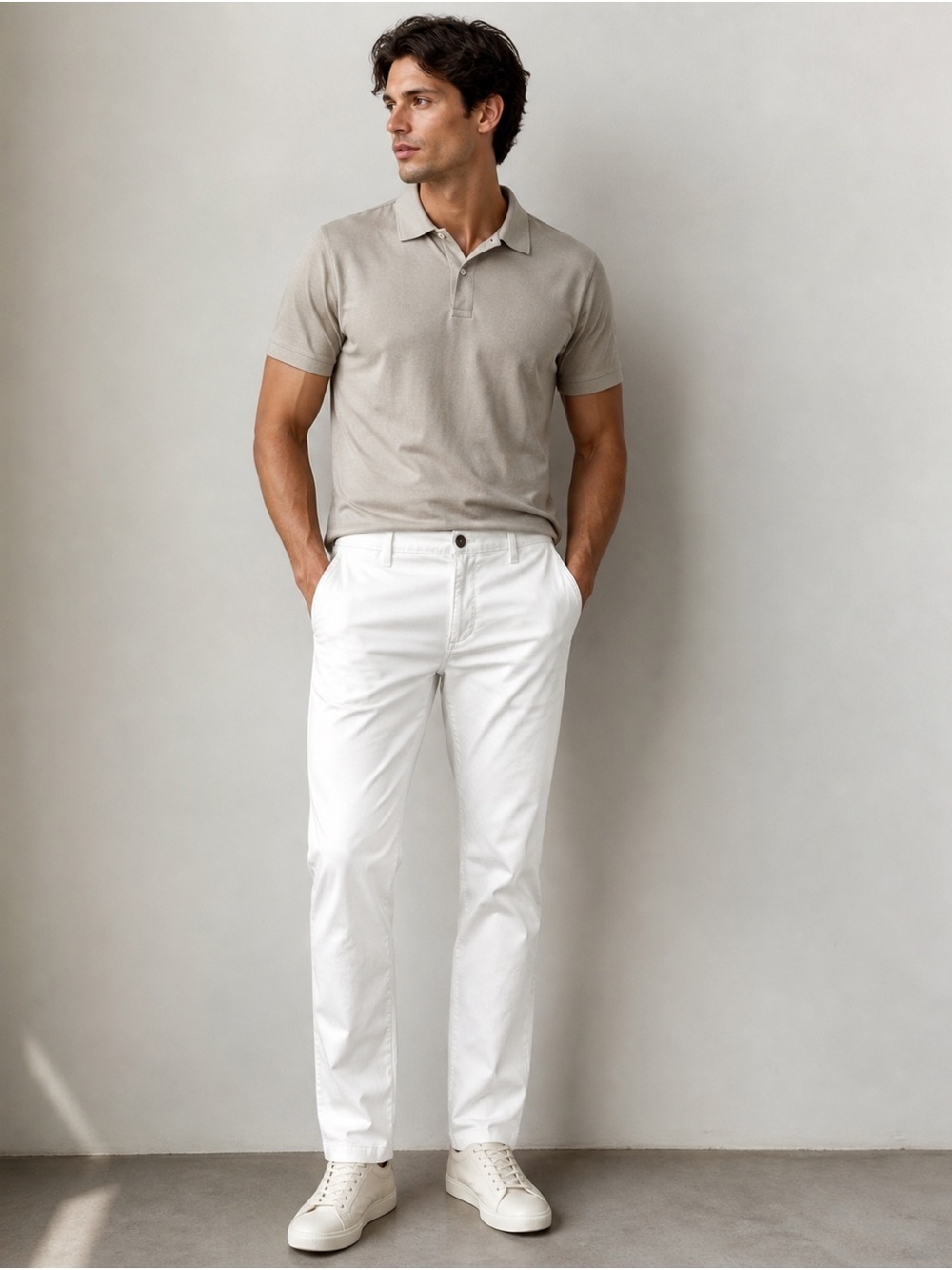 14th & Union Light Gray Chino Pants